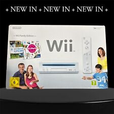Nintendo Wii Family Edition / Spielekonsole Weiß in OVP / sehr gut + Extras
