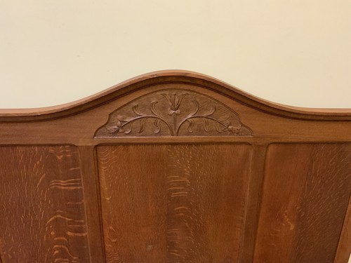 Antikes jugendstil bett - antikes,