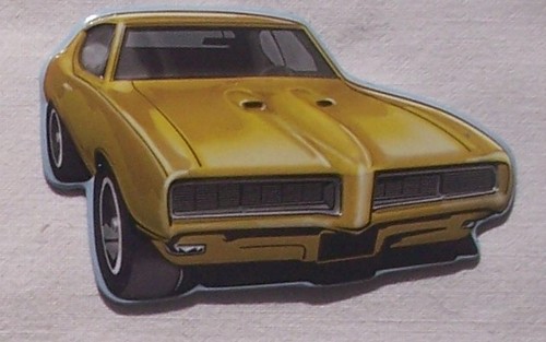 Pontiac gto usa magnet schild - pontiac,