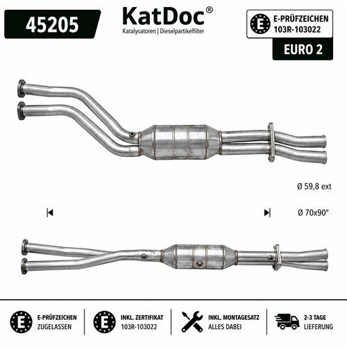 Katalysator bmw 3er - ✅, (e36)