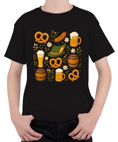 Oktoberfest brezel bier fass - oktoberfest,