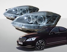 W221 (05-09) Plug&Play Mercedes S-Klasse W221 Mopf Scheinwerfer mit Kurvenlicht