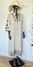 BOHO Kaftan Kleid MUSSELIN
