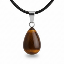 Tigerauge Tränenanhänger mit