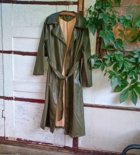 Langer trenchcoat grün oliv - trenchcoat,