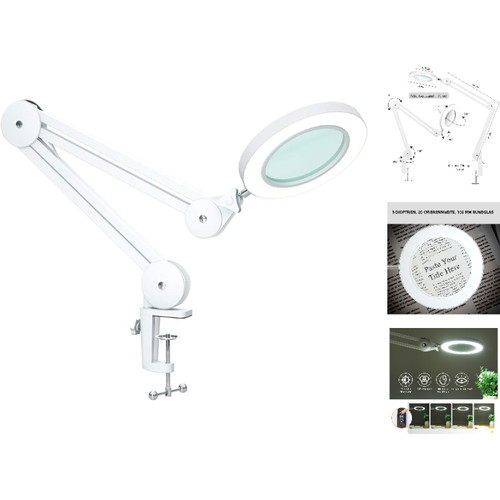 Led lupenleuchte mag mit - led, 5