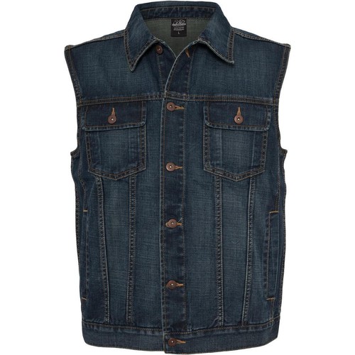 Urban classics denim - denim, vest