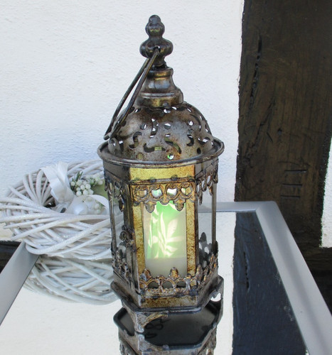 Große laterne shabby - große, laterne-shabby