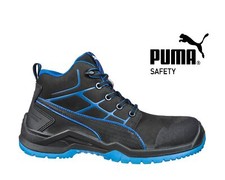 PUMA Sicherheitsschuhe S3 KRYPTON BLUE MID 634200 Arbeitsschuhe Bauschuhe
