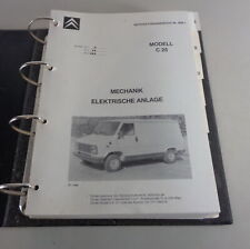 Werkstatthandbuch / Reparaturleitfaden Citroen C25 1982 - 1994