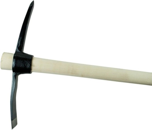 5kg spitzhacke mit holzstiel - spitzhacke,