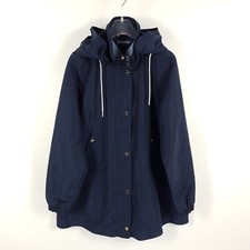 Tommy Hilfiger Regenjacke Damen XS Blau Leicht Übergangsjacke Jacke