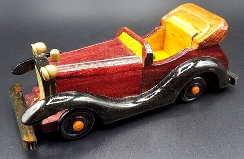 Oldtimer holzauto cabrio - holzauto,