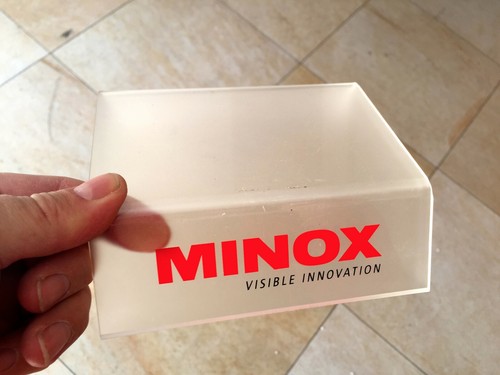 Orig minox werbeständer - minox,