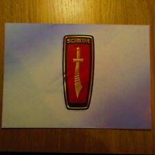 RELIANT SCIMITAR SS1 1.3 1.6 Cabrio UK Markteinführung Broschüre um 1984-1985