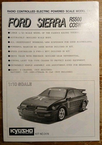 Kyosho 3178 ford sierra - ford, rs500