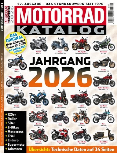Motorrad katalog 2026 - motorrad,