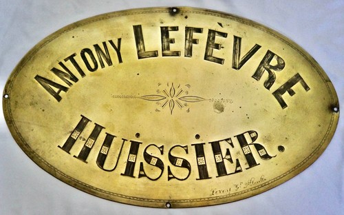 Französisches werbeschild - französisches,