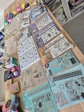  Stempel Stanzen Prägeformen Embossing Schablonen Sizzix Stampingbella La Blounc