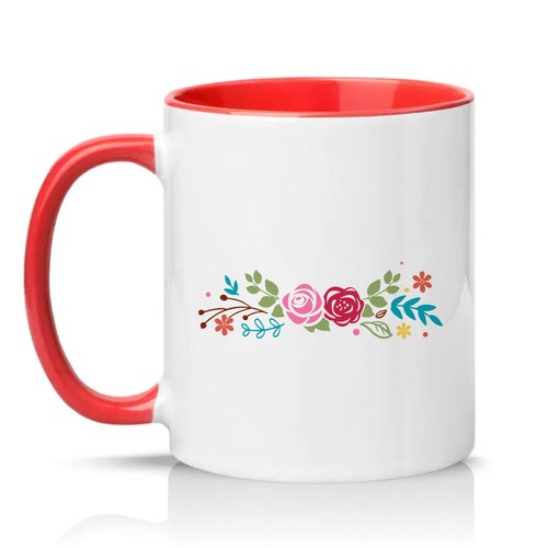 Rosa rote rose floral damen - rosa,