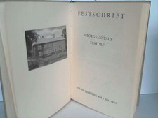Festschrift Georgsanstalt