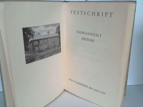 Festschrift georgsanstalt - festschrift,