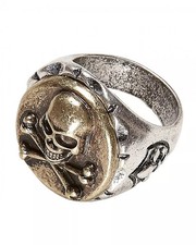 Piraten Totenkopf Fingerring