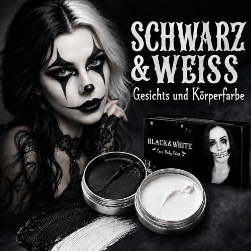 Halloween schminke schwarz - halloween,