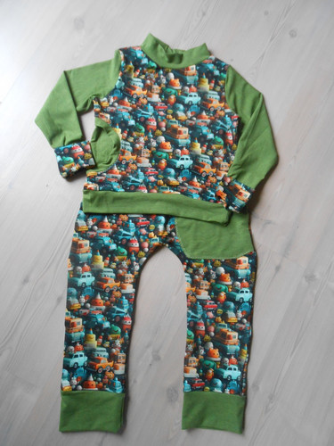Teiliges jersey set gr - ,