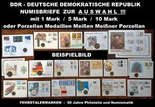 Auswahl Numisbriefe -