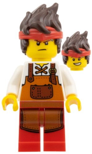 Lego minifig njo1008 kai - njo1008,
