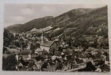 Postkarte Schiltach, Bahnpost, 1960 gelaufen
