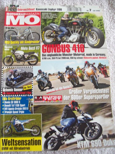 Motorrad magazin 2008 - , mo