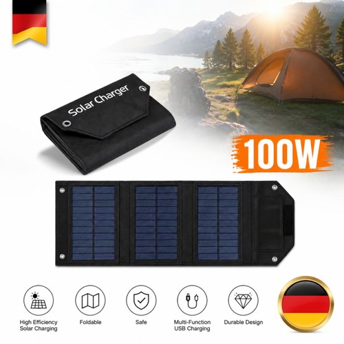 100w solarpanel faltbar - 100w,