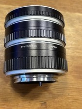 Minolta Original  Objektiv Zwischenringe MD MC