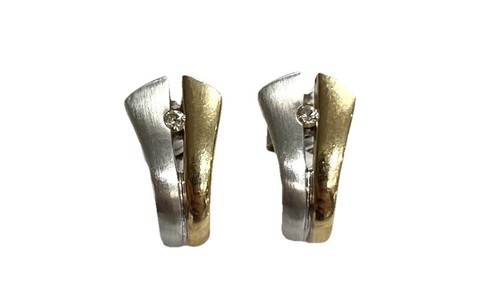 585 kt gold ohrstecker - gold,