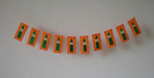 Kleine mini girlande - kleine, zum