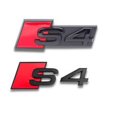 Original Audi S4 Schriftzugpaket schwarz vorne + hinten