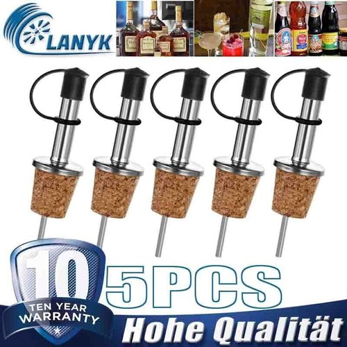 5pcs flaschengießer kork mit - 5pcs,