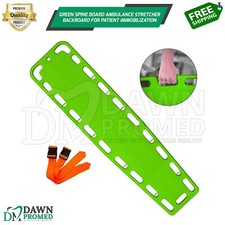 Green Spine Board Ambulance