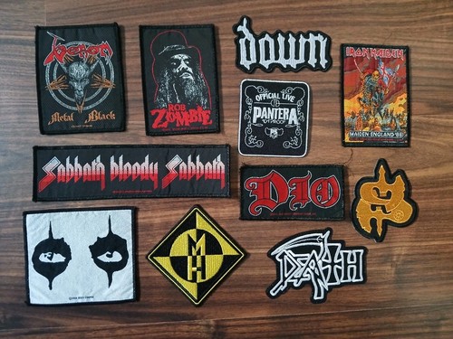 Metal patches konvolut iron - patches,