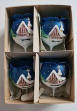 4 Kerzenhalter zum Stecken Adventskranz