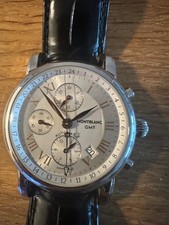 Montblanc Star Meisterstück 4810 Chronograph GMT Automatik Stahl Herrenuhr Ref.