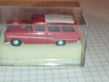 HO 1:87 Brekina 20020 Opel Rekord P1 Caravan " rot/weiß " in OVP