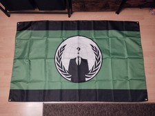 Anonymous Fahne 150 x 90 cm Flagge Hacker internet 4chan Nerd