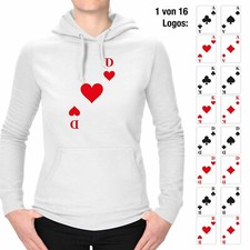 Hoodie Bube Dame König Ass