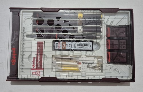 Rotring isograph set box - isograph, in