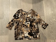 WOMENS BASLER BROWN LEOPARD