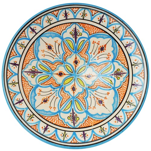 Orientalischer keramikteller - orientalischer,