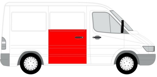 Türreparatur hinten - , /